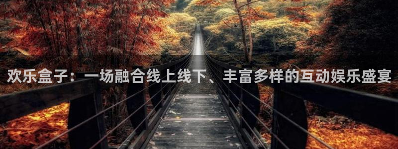 高德娱乐平台注册资金多少：欢乐盒子：一场融合线上线下、丰富多